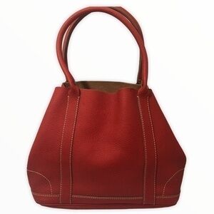 J. Crew Borge Garveri leather tote bag